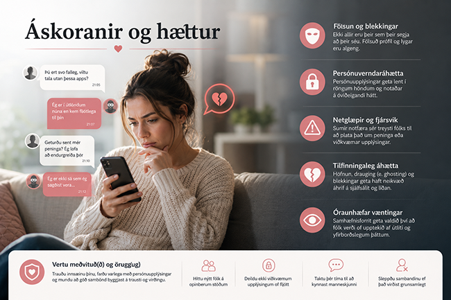 Áskoranir og Hættur